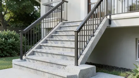 Kalkulator schodów zewnętrznych