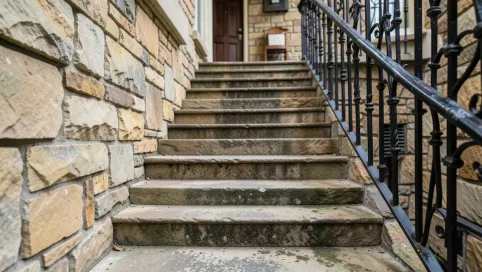 Kamień na klatkę schodową