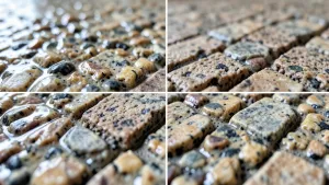 Kamienny dywan żywica poliuretanowa czy epoksydowa