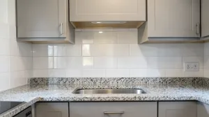 Kiedy kłaść płytki między szafkami w kuchni