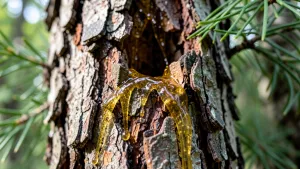 Kiedy leci żywica z drzew