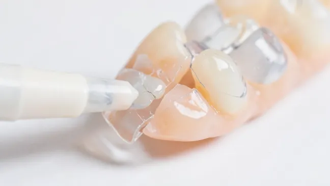 Klej do sklejenia złamanej protezy