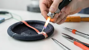 Klejenie dętki na gorąco