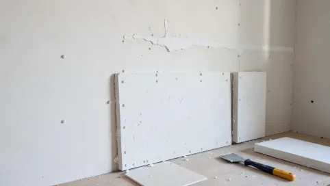 klejenie płyty gk zamiast tynku