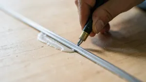 Klejenie profili do posadzki