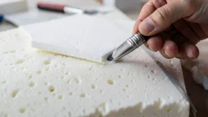 Klejenie styropianu na piankę