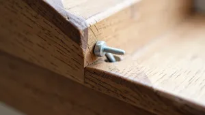 Kołki do montażu schodów drewnianych