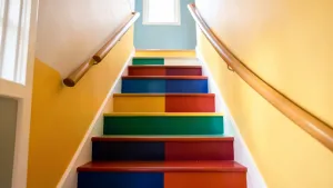 Kolor klatki schodowej w domu
