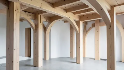 Konstrukcje z drewna klejonego