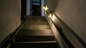 Lampa na klatce schodowej