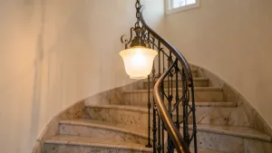 Lampa wisząca na klatkę schodową