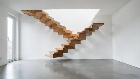 Lewitujące schody w domu