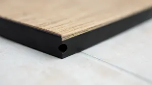 Listwa łącząca panele z płytkami czarna