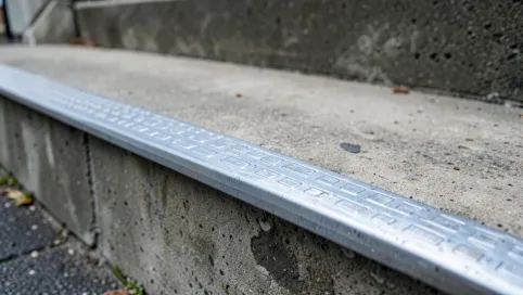 Listwy antypoślizgowe na schody zewnętrzne