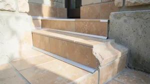 Listwy schodowe do płytek na zewnątrz