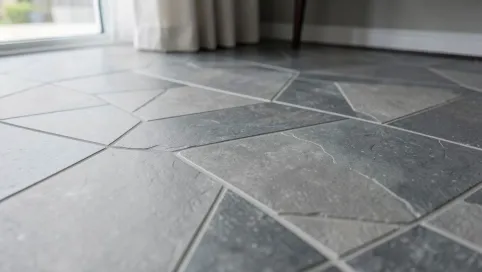 Małe kafelki podłogowe