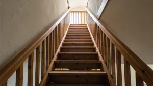 Małe schody na poddasze