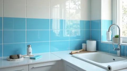 malowanie glazury w kuchni