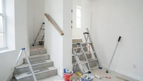 Malowanie klatek schodowych w blokach