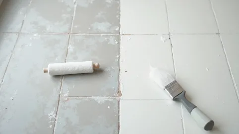 malowanie płytek podłogowych