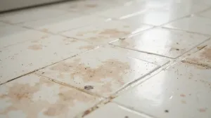 Matowe plamy na gresie szkliwionym