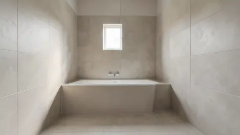 Mikrocement łazienka na płytki