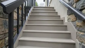 Mikrocement na schody zewnętrzne cena