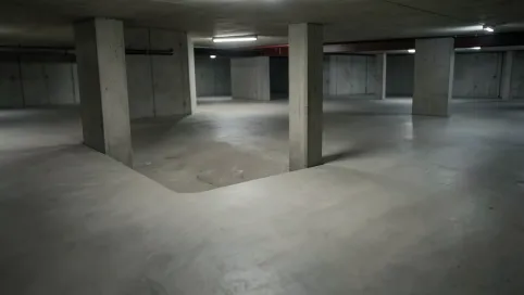 Minimalny spadek posadzki w garażu podziemnym