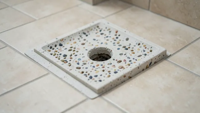 Montaż Brodzika Z Konglomeratu Na Płytkach