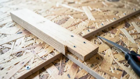 Montaż deski podłogowej na płycie OSB
