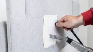 Montaż paneli tapicerowanych na klej