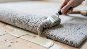 Montaż wykładziny dywanowej na klej