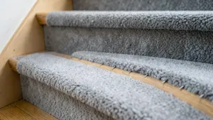 Montaż wykładziny dywanowej na schodach