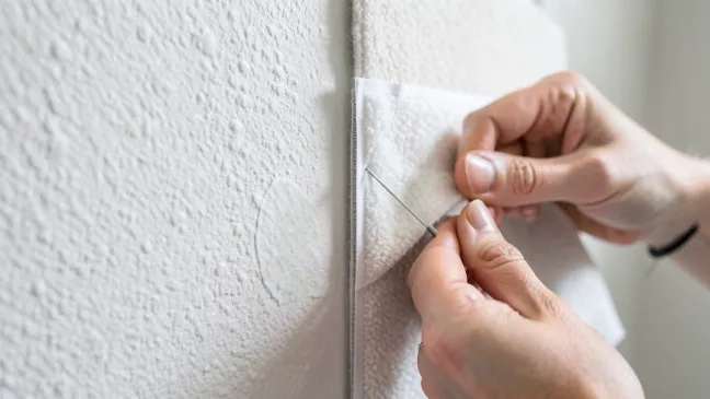 Montaż wykładziny na ścianie