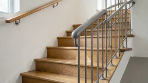 Na jakiej wysokości poręcz przy schodach