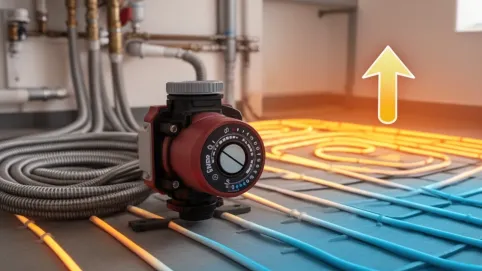 Na którym biegu powinna chodzić pompa podłogówki