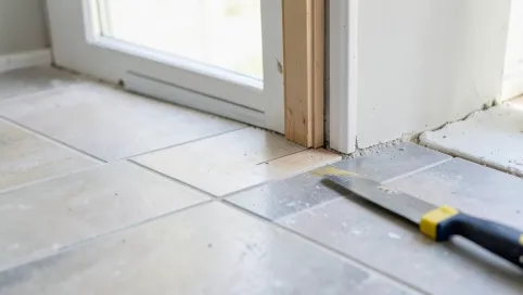 Najpierw Futryna Czy Płytki