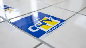 Naklejki PCV na płytki