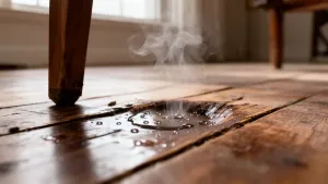 Naprawa deski podłogowej