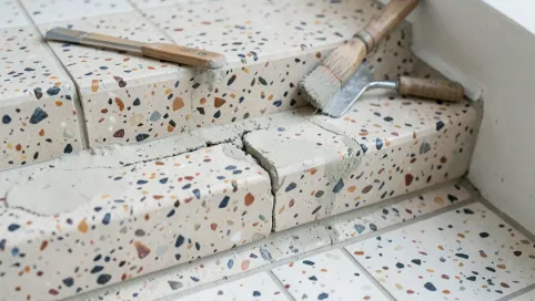 Naprawa schodów z lastryko