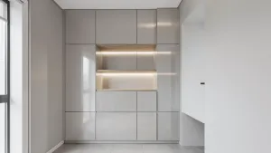 Nowoczesna zabudowa pod schodami