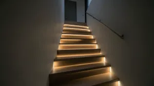 Nowoczesne oświetlenie schodowe