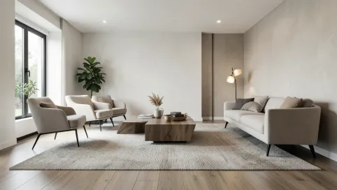 Nowoczesne panele podłogowe do salonu