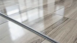 Nowoczesne panele podłogowe z połyskiem