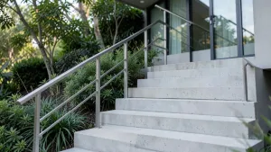 Nowoczesne schody zewnętrzne