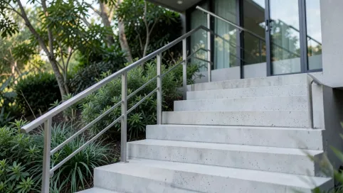 Nowoczesne schody zewnętrzne