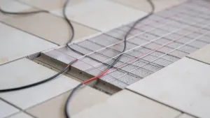 Ogrzewanie podłogowe na podczerwień pod płytki