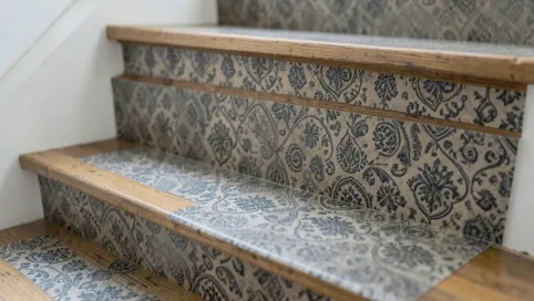 Okleina na stopnie schodowe