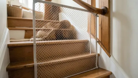 Oslona na schody dla psa