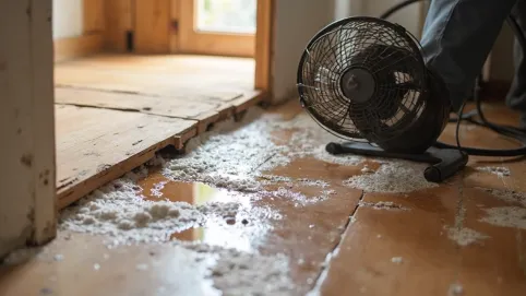 osuszanie pod deskę podłogową